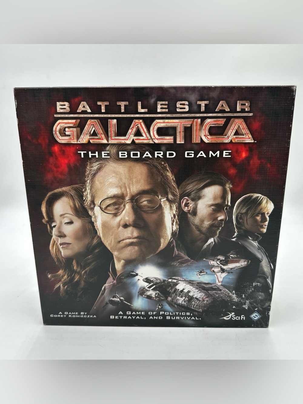 Battlestar Galactica The Board Game Fantasy Flight Games Complete OOP BSG01 2008